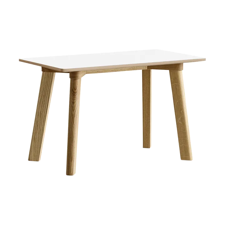 CPH215 Deux 2.0 Bank 75 cm - Pearl white-lacquered oak - HAY