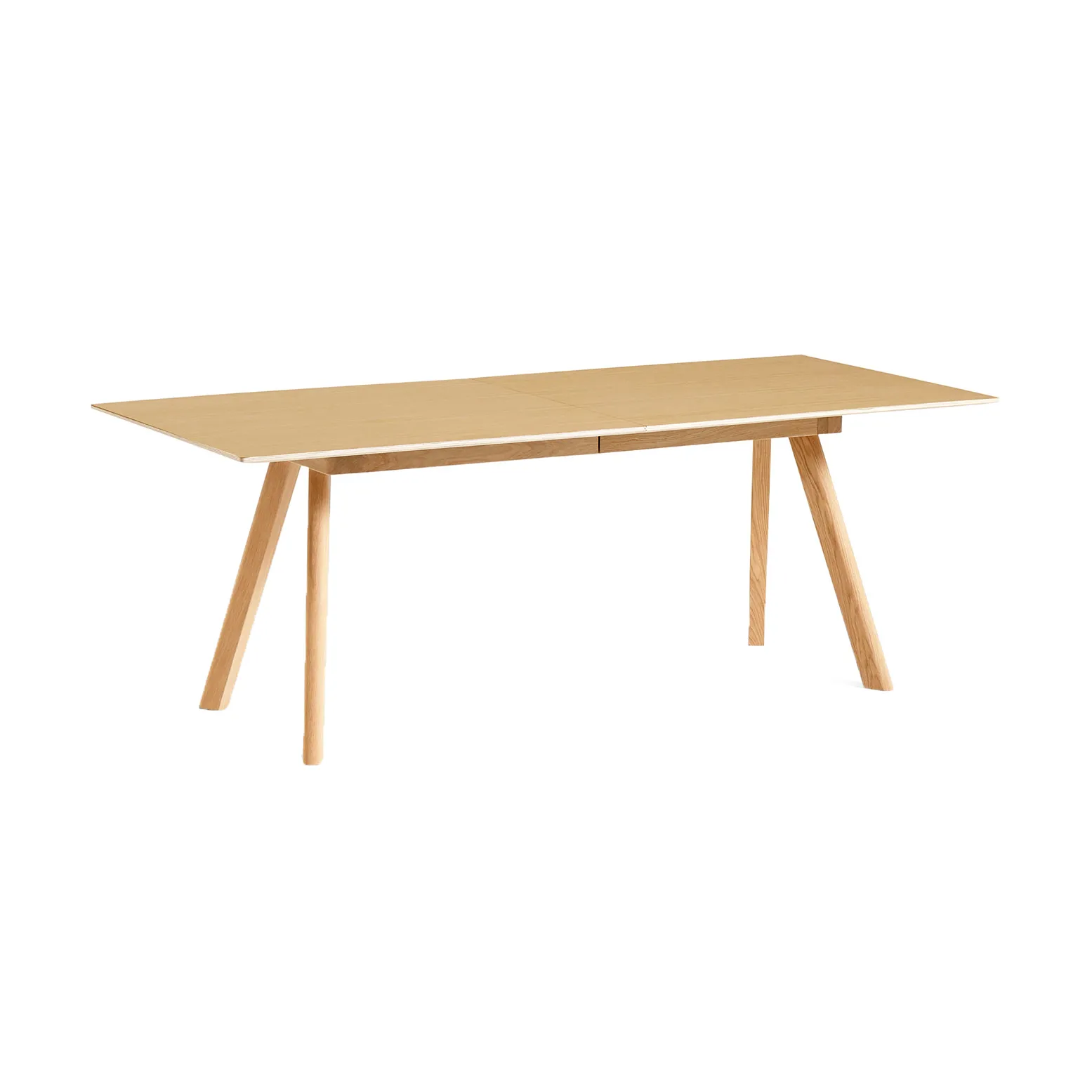 CPH30 2.0 Ausziehbarer Esstisch 90x200 cm, Lacquered oak-oak Furnier HAY