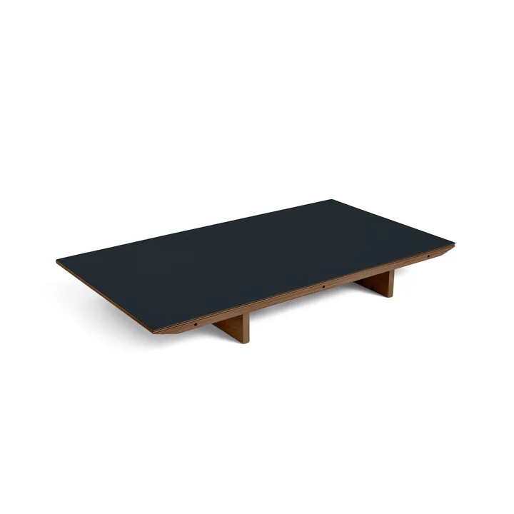 CPH30 2.0 Ausziehplatte für Esstisch 50x80 cm - Black laminate-oak-walnut - HAY
