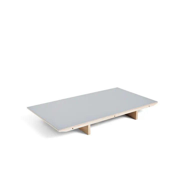CPH30 Extendable Einlegeplatte - Grey linoleum-80 cm-Eiche Rahmen - HAY