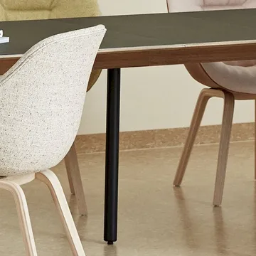 CPH30 Extendable Stützbein - Black water-based lacquered oak - HAY