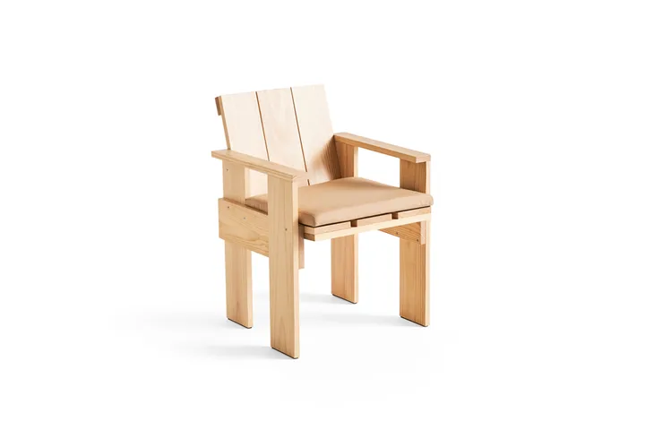Crate Dining Chair Armlehnstuhl - Water-based lacquered pinewood - HAY