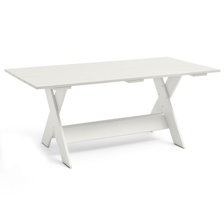 Crate Dining Table Tisch 180x89,5 cm Kiefernholz lackiert - White - HAY