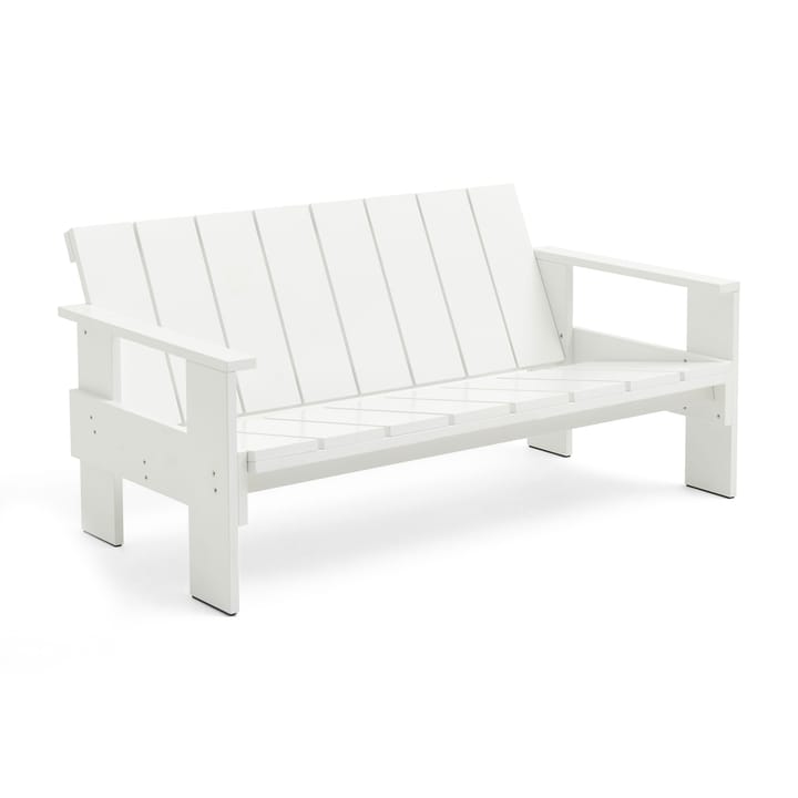 Crate Lounge Sofa Kiefernholz lackiert - White - HAY