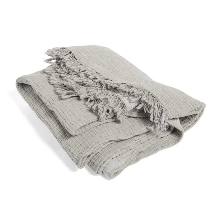 Crinkle Baumwolldecke 150 x 210cm, Grey HAY