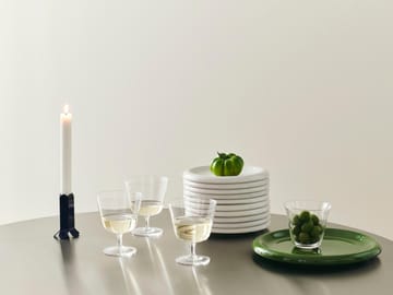 Curve Stem Trinkglas 2er-Pack - Clear - HAY