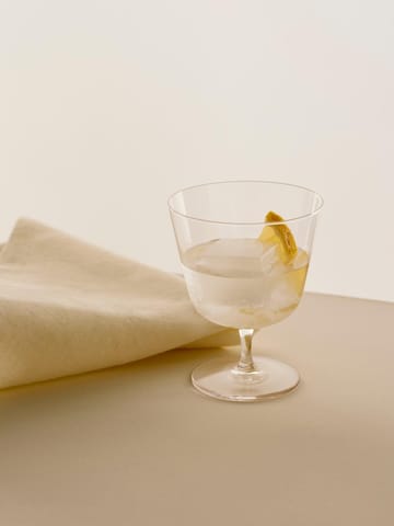 Curve Stem Trinkglas 2er-Pack - Clear - HAY