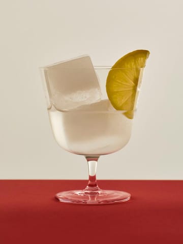 Curve Stem Trinkglas 2er-Pack - Clear - HAY