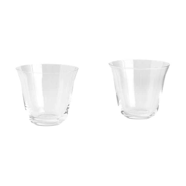 Curve Tumbler Trinkglas 2er-Pack - Clear - HAY