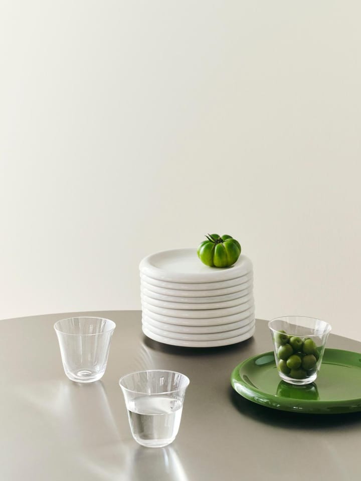 Curve Tumbler Trinkglas 2er-Pack, Clear HAY