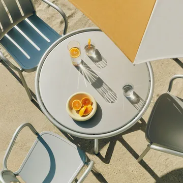 Deville Armlehnstuhl - Silver grey - HAY