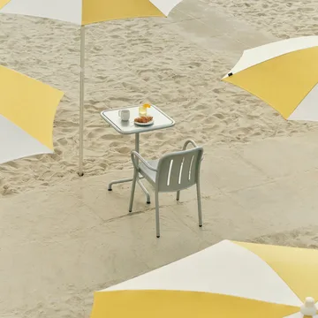 Deville Armlehnstuhl - Silver grey - HAY