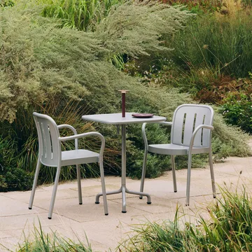 Deville Tisch

 - Silver grey, 60x70x74 cm - HAY