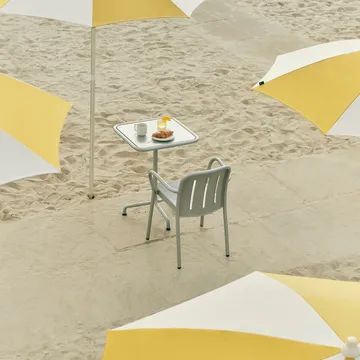 Deville Tisch

 - Silver grey, 60x70x74 cm - HAY