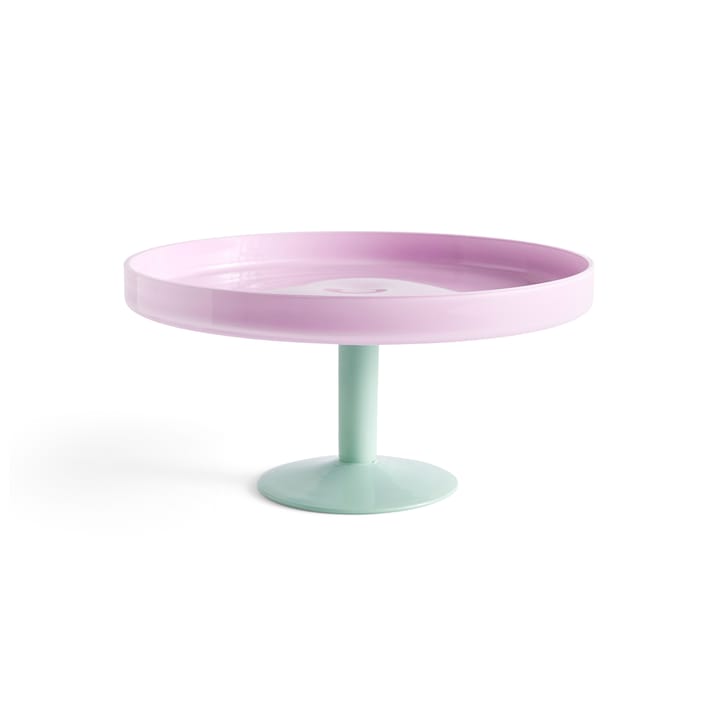 Display Tortenteller auf Fuß Ø26,5cm, Rosa-mintgrün HAY