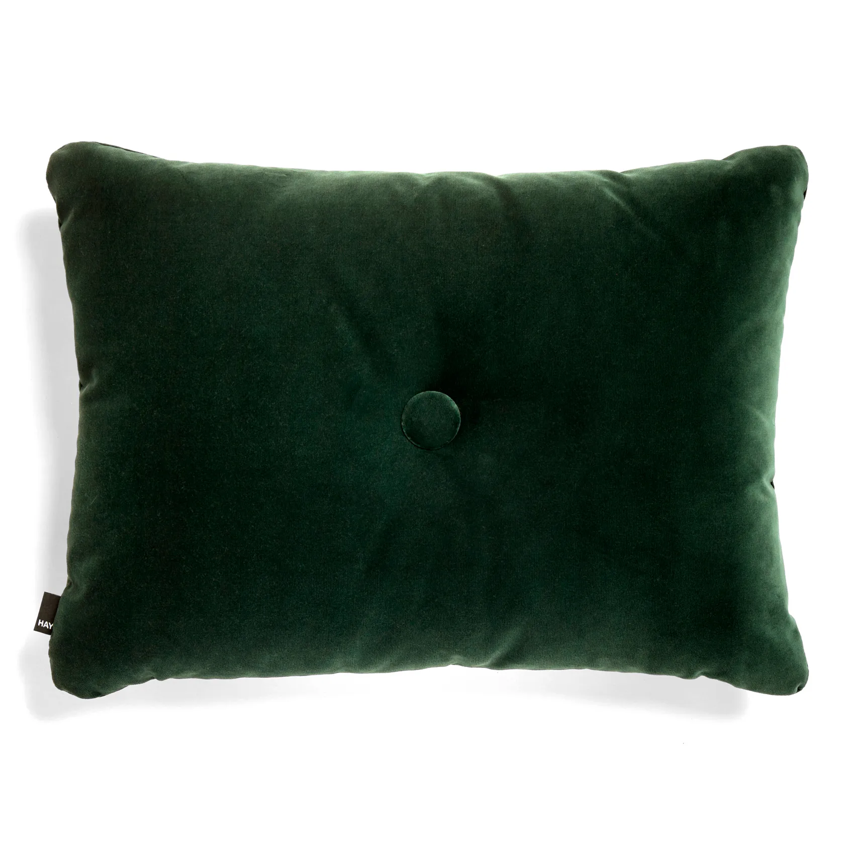 Dot Cushion Soft 1 Dot Kissen 45 x 60cm, Dark green HAY