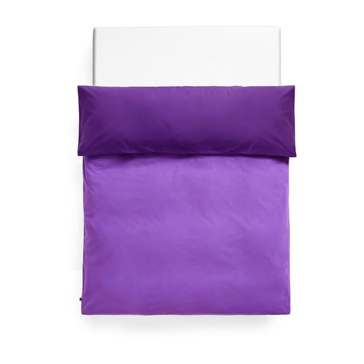 Duo Bettbezug 220 x 220 cm - Vivid purple - HAY