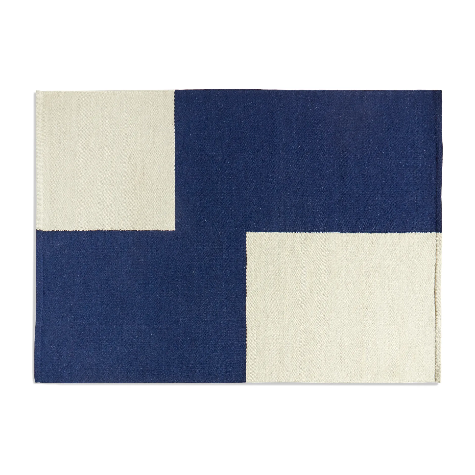 Ethan Cook Flat Works Teppich 170 x 240cm, Blue offset HAY