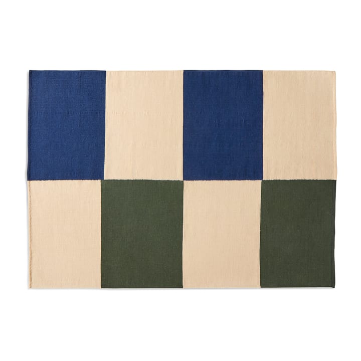 Ethan Cook Flat Works Teppich 170 x 240cm - Peach green check - HAY