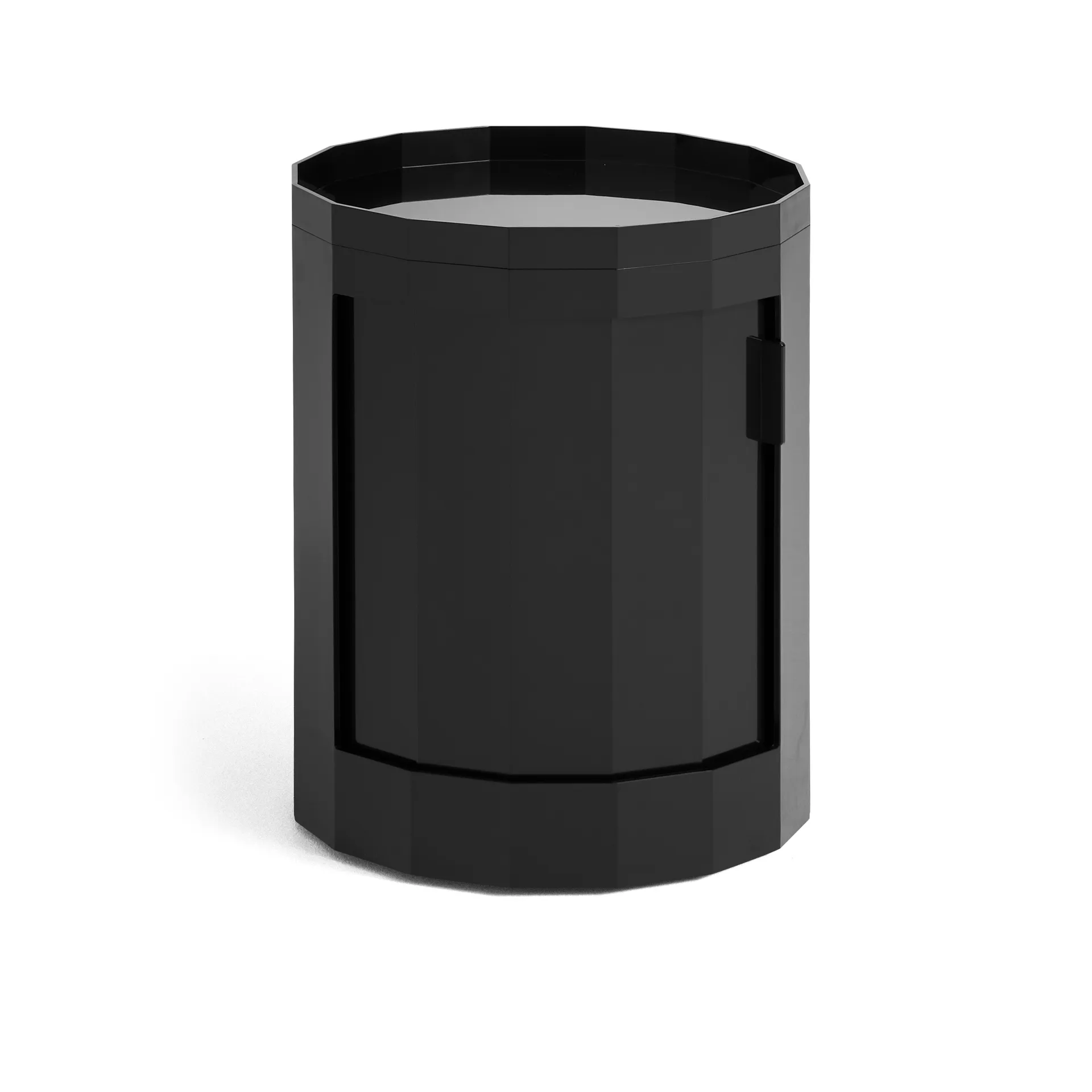 Facet Cabinet 100 Beistelltisch, Anthracite HAY