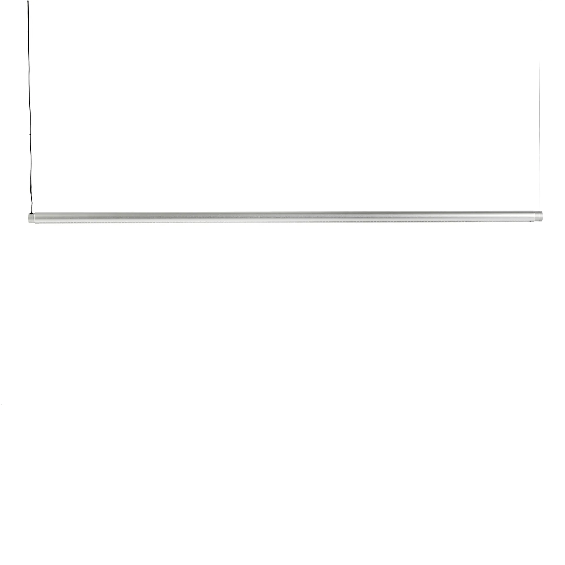 Factor Linear Suspension Pendelleuchte 1500 Directional, Clear anodised Aluminium HAY