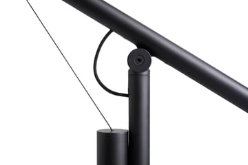 Fifty-Fifty Tischleuchte - Soft black - HAY