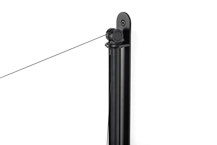 Fifty-Fifty Wandleuchte, Soft black HAY
