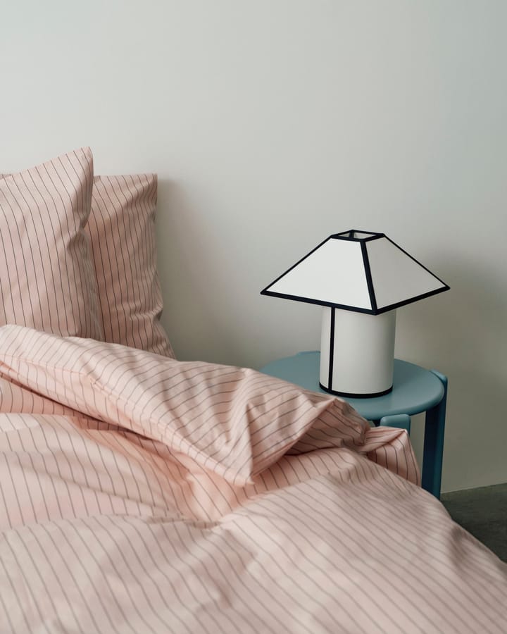 Fineline Bettbezug 150x210 cm, Soft pink HAY