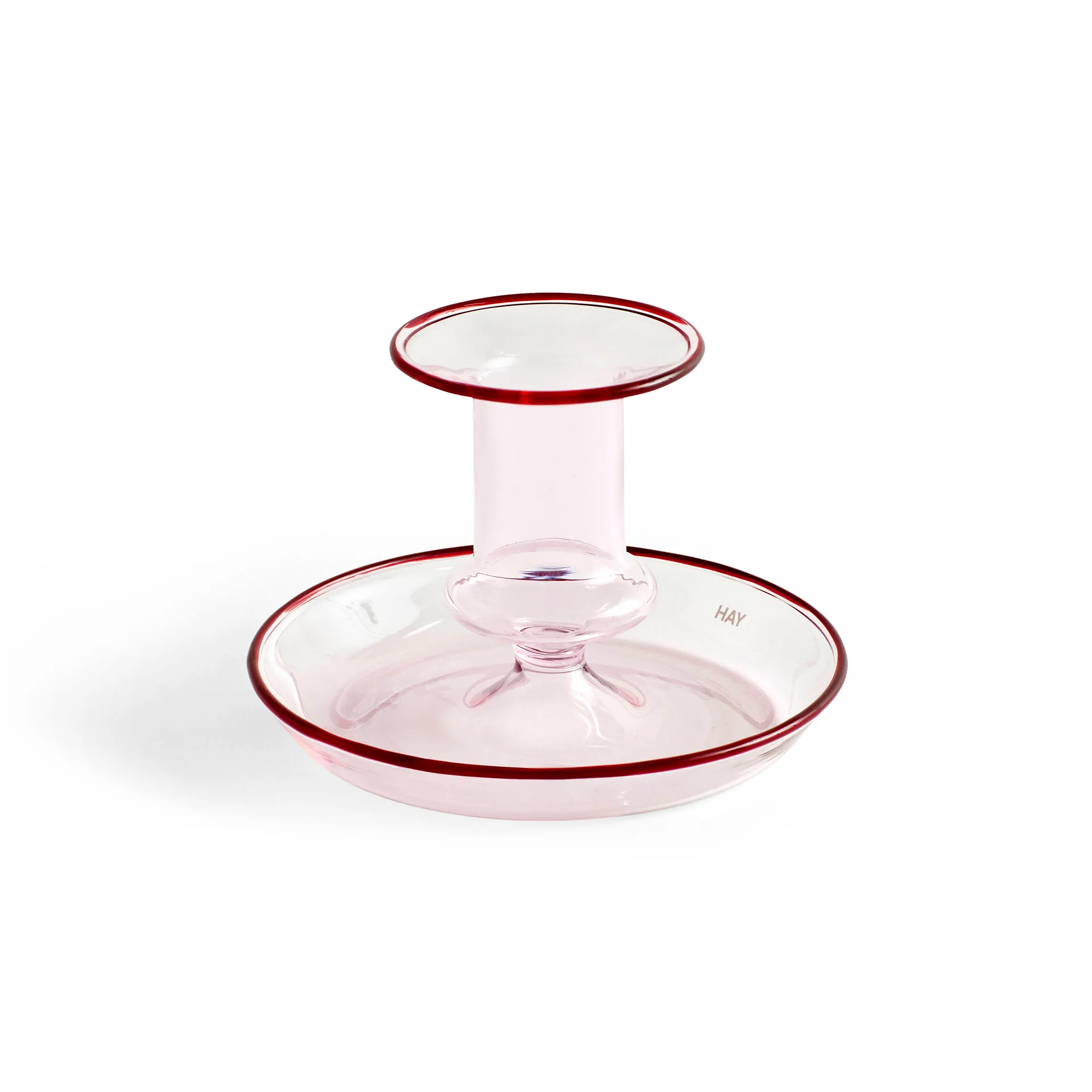 Flare Kerzenhalter, Pink HAY