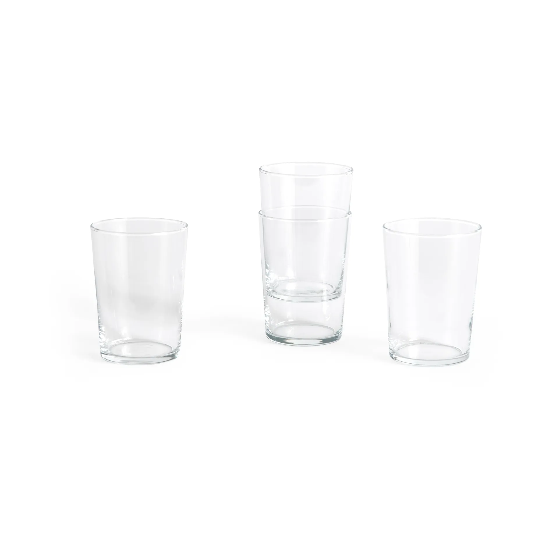 Glass Trinkglas L 4-pack 49 cl, Klar HAY
