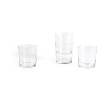 Glass Trinkglas M 4-pack 36 cl - Klar - HAY