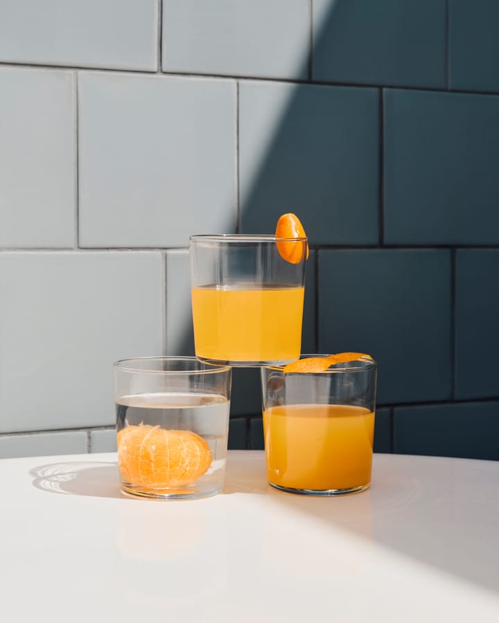 Glass Trinkglas M 4-pack 36 cl, Klar HAY