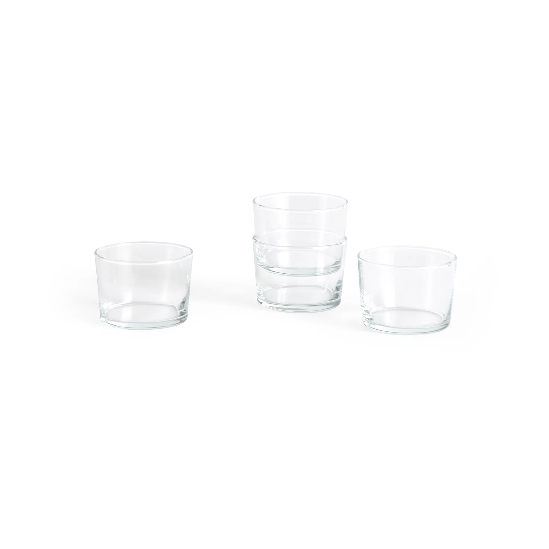 Glass Trinkglas S 4-pack 22 cl, Klar HAY