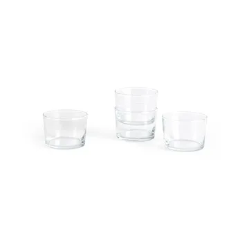 Glass Trinkglas S 4-pack 22 cl - Klar - HAY
