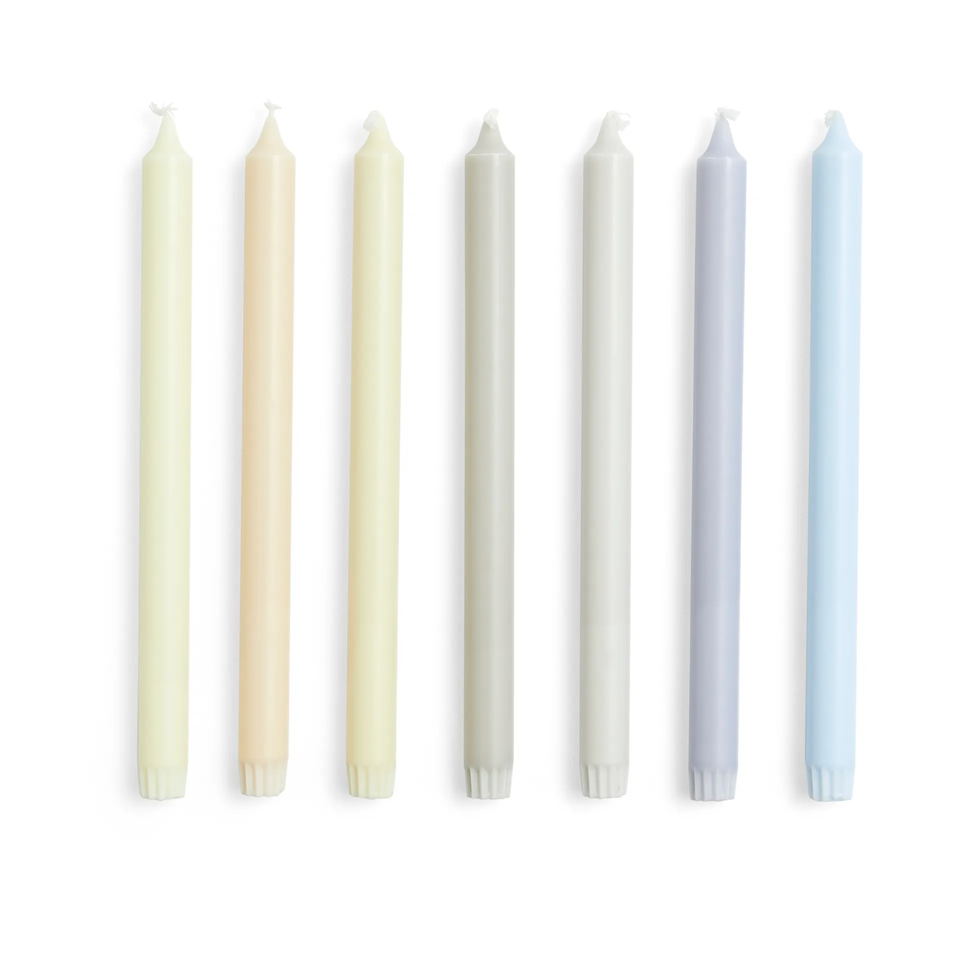 Gradient Candle Kerze 7er Pack, Neutrals HAY
