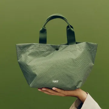 Grid Everyday Bag Tasche - Dark green, mini - HAY