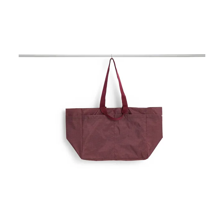 Grid Weekend Bag Tasche - Burgundy, medium - HAY