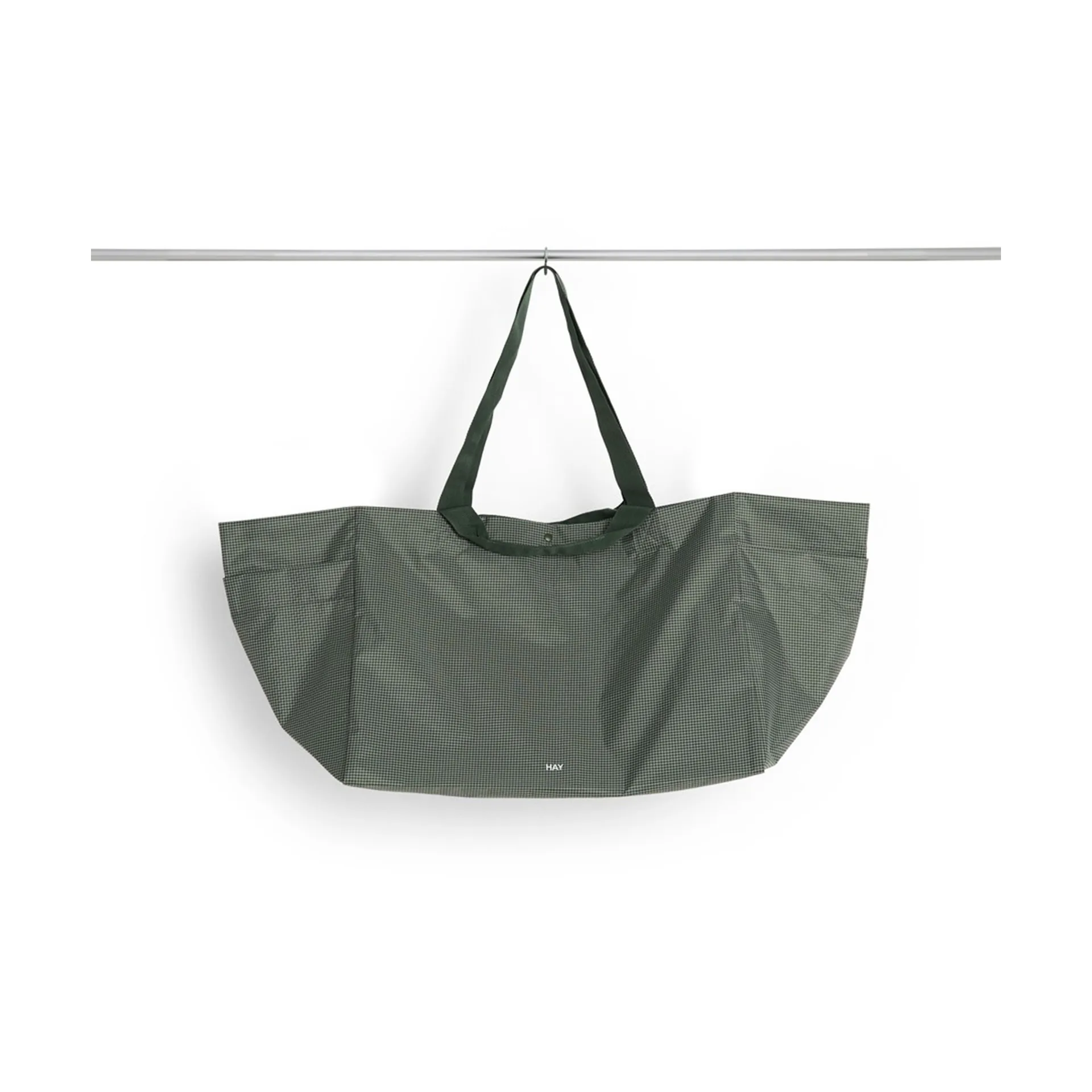 Grid Weekend Bag Tasche, Dark green, large HAY