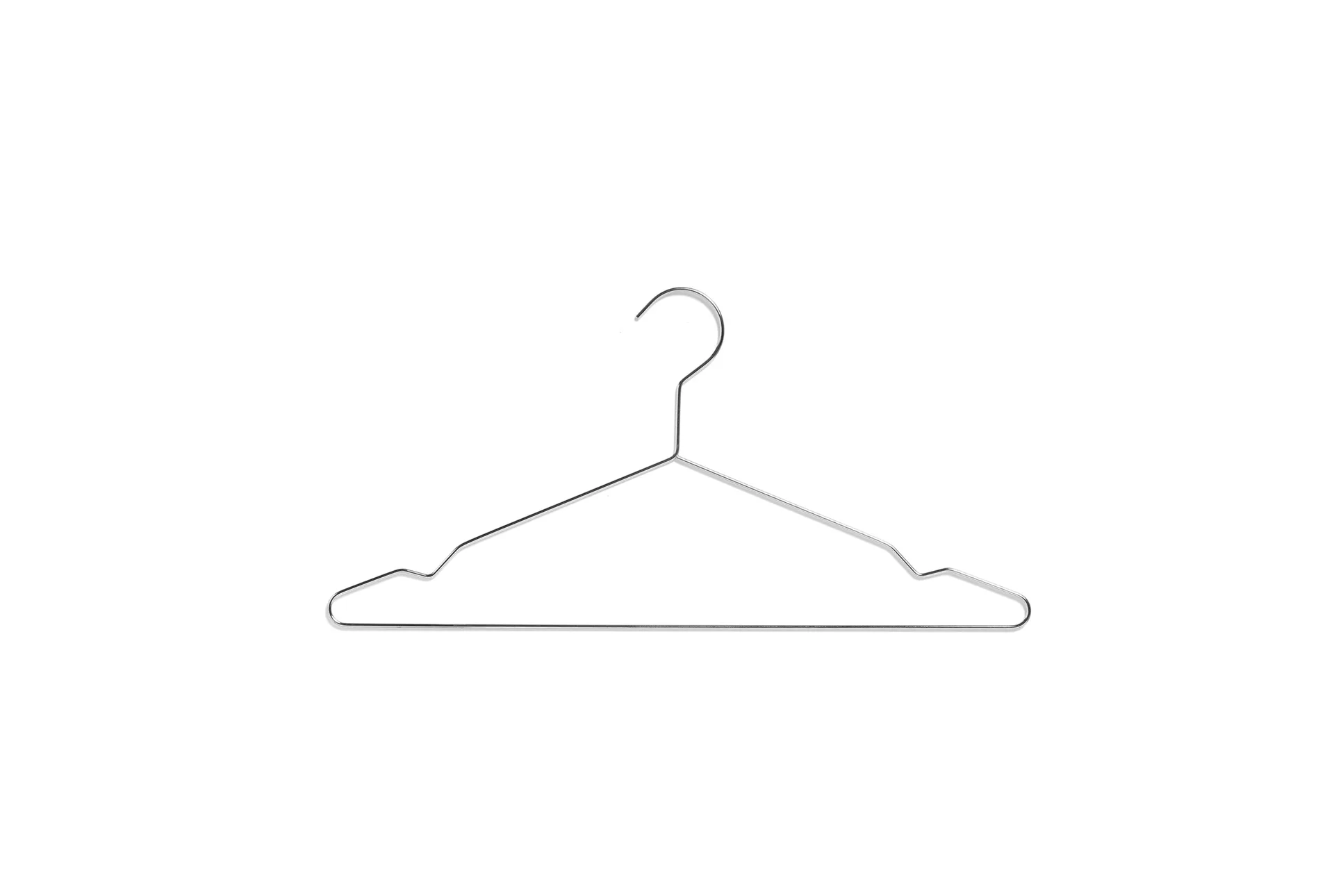 HAY Kleiderbügel 5er-Pack, Silber HAY