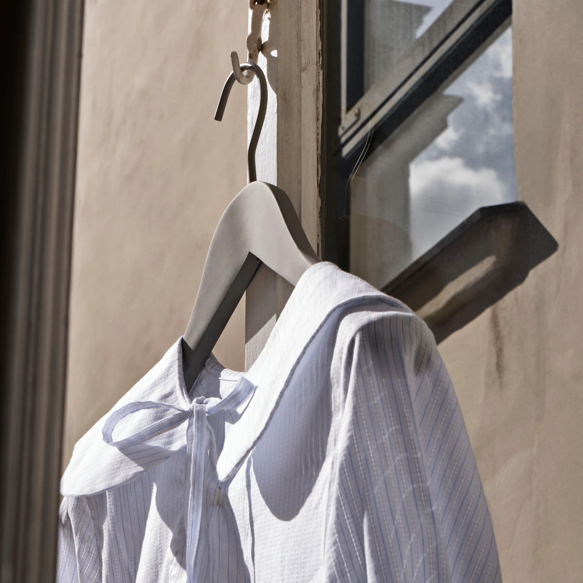 HAY Kleiderhaken wide 4er Pack, Schwarz HAY