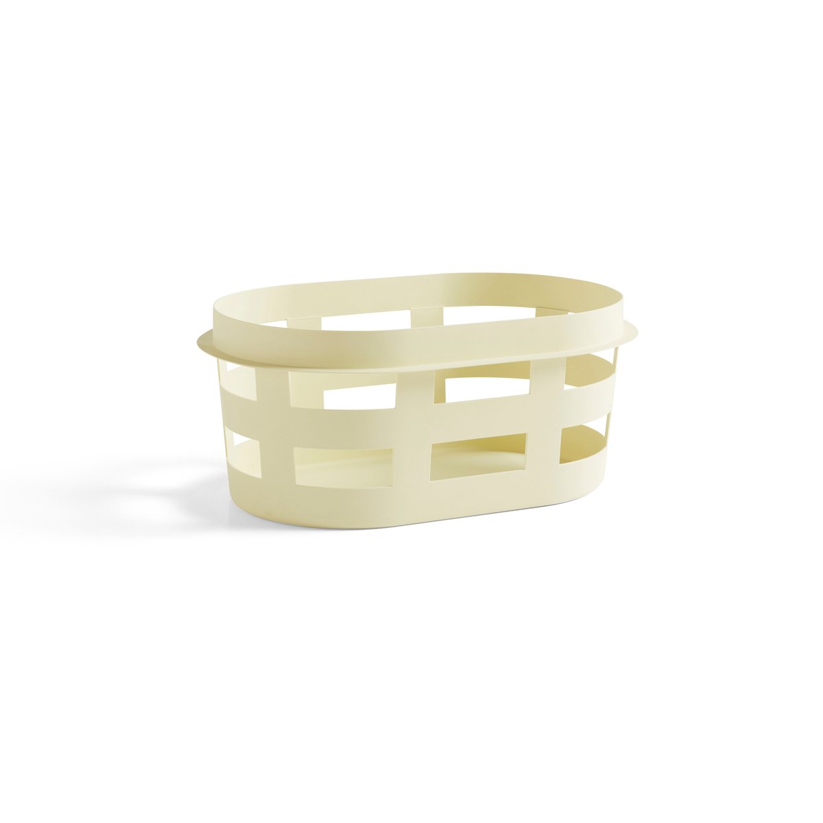 HAY Korb S 24,5 cm Soft yellow | Skandinavisches Design | Aufbewahrungskörbe | Gelb