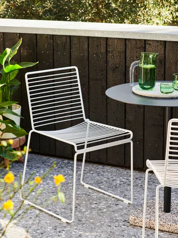 Hee Stuhl - White - HAY