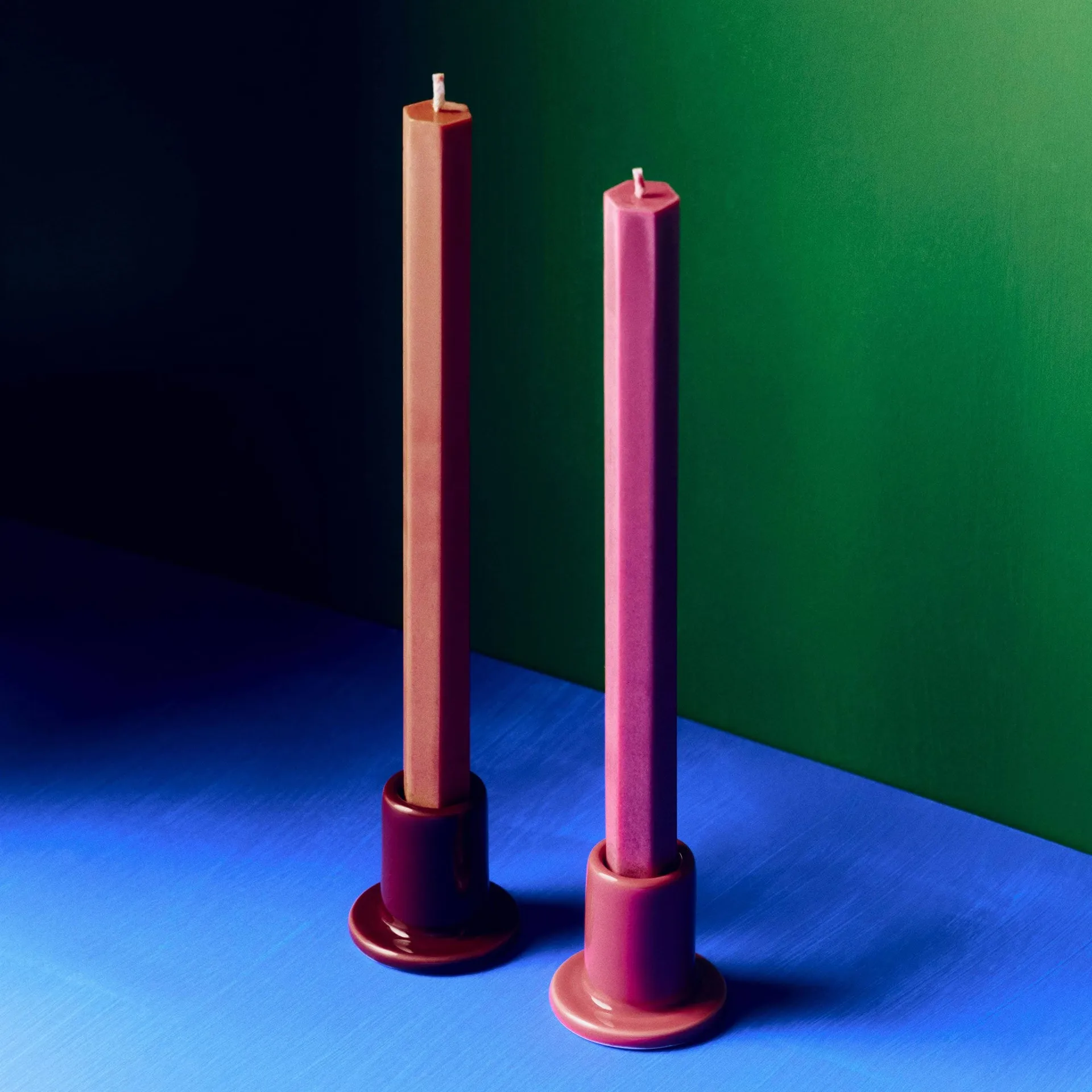 Hexagon Candle Kerzen-Mix 4er-Pack, Berry HAY