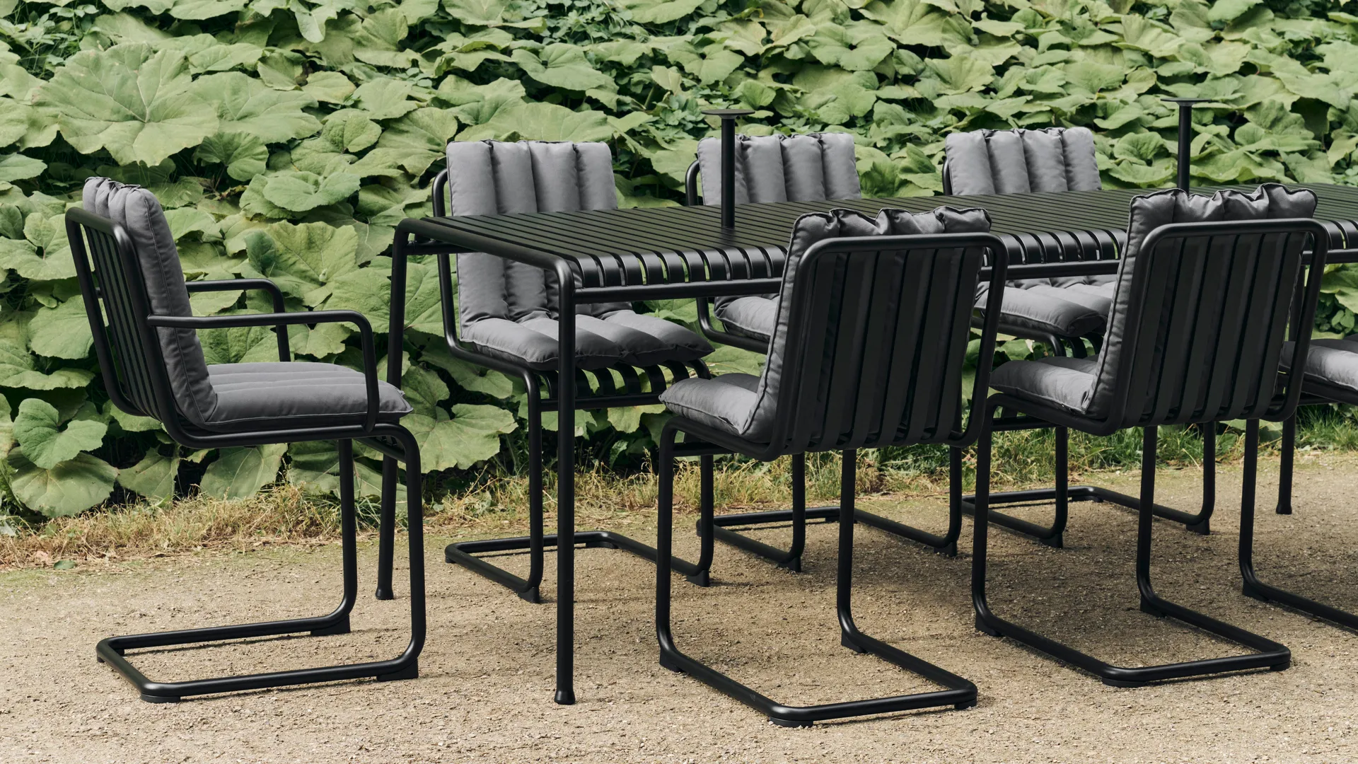 Host tragbare Leuchte, Anthracite, 22 cm HAY