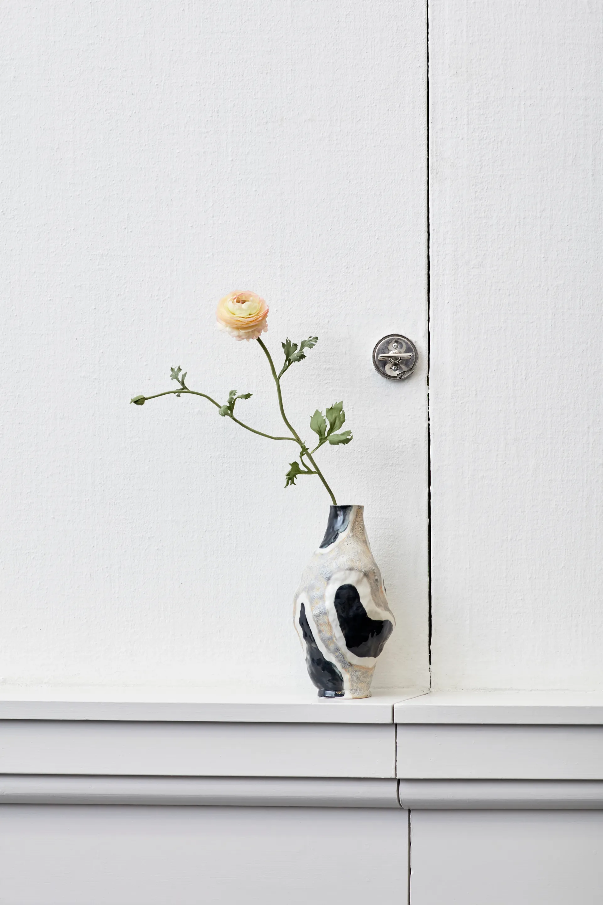 Jessica Hans Vase, Glossy cow HAY