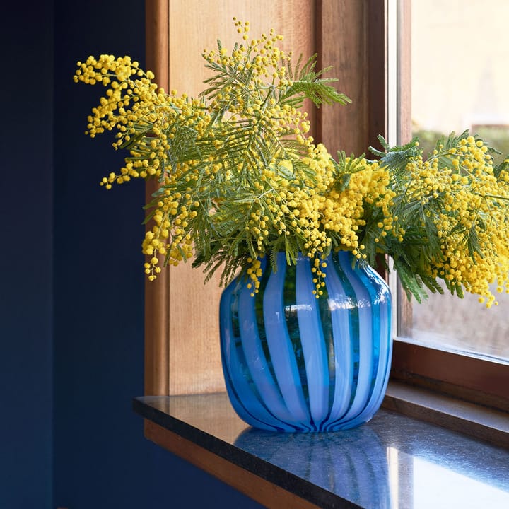 Juice Wide Vase 22cm - Light blue - HAY