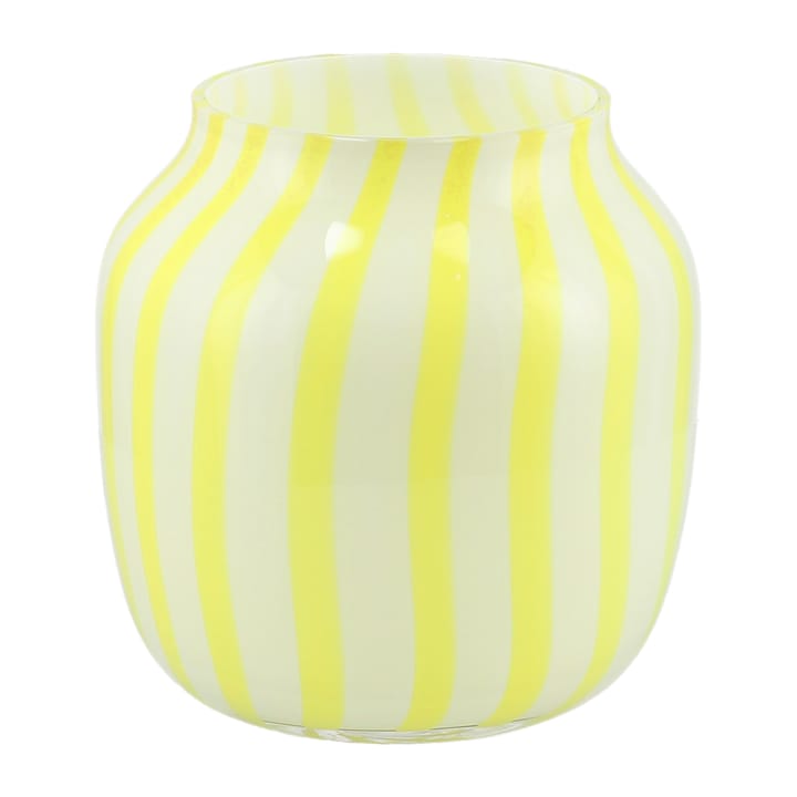 Juice Wide Vase 22cm - Yellow - HAY