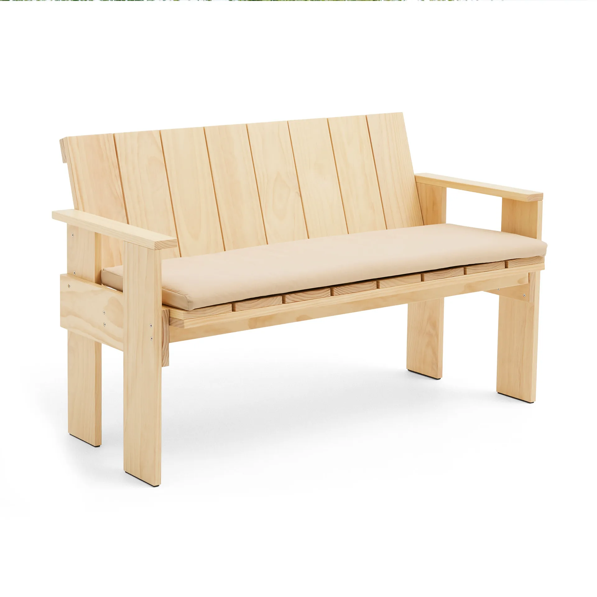 Kissen für Crate Dining Bench Bank, Beige HAY
