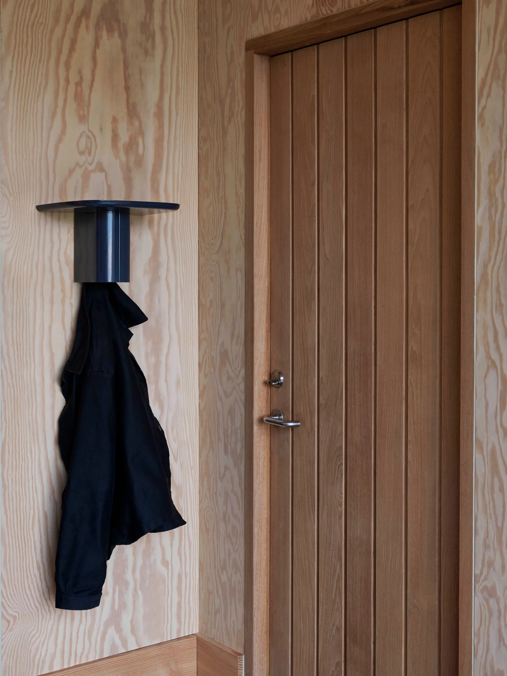 Korpus 1 hook Wandregal S, Cream HAY