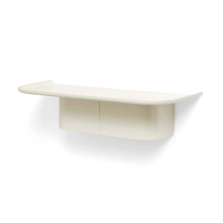 Korpus 4 hook Wandregal M - Cream - HAY